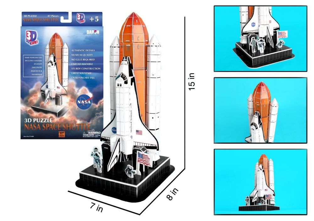 Jigsaw puzzle Space Shuttle Launch closeup 1000 piece NEW made in USA 