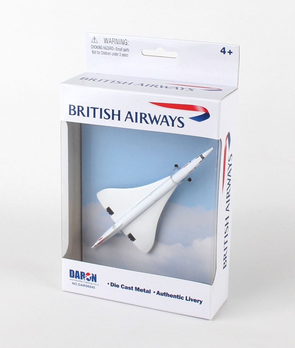 Daron rtdar 98845 Juguete de British Airways Concorde 