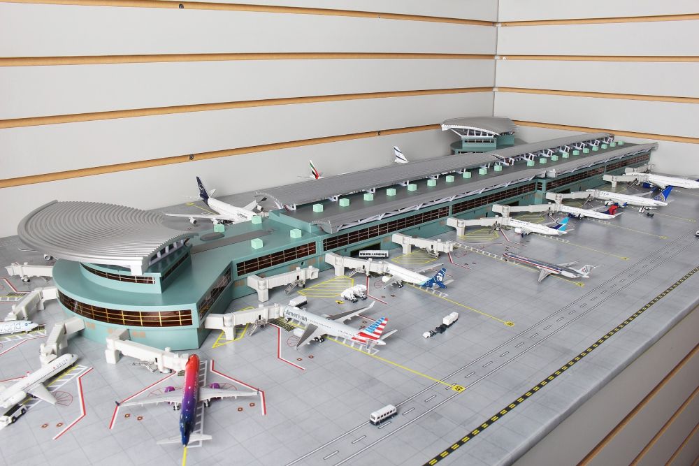 1 400 Scale Airport Terminal 