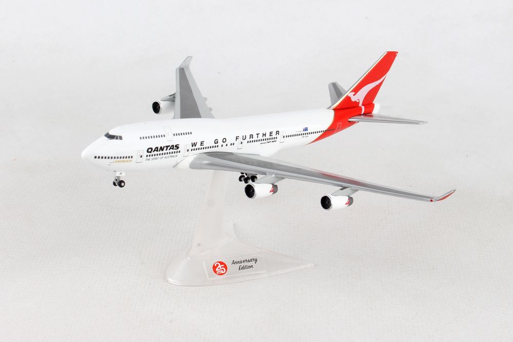 Herpa Wings 511582 Qantas Airways Boeing 747SP-38 1/500 Scale Diecast Model 