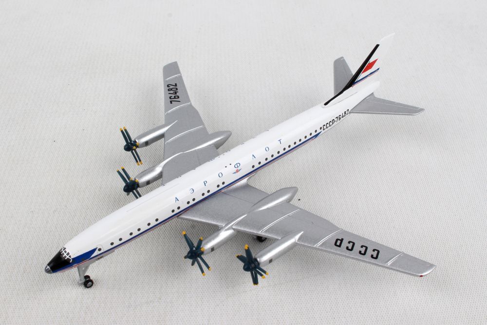 Herpa Wings 1:500 Tupolev TU-114 Aeroflot CCCP-76482 523073-001 Modellairport500 
