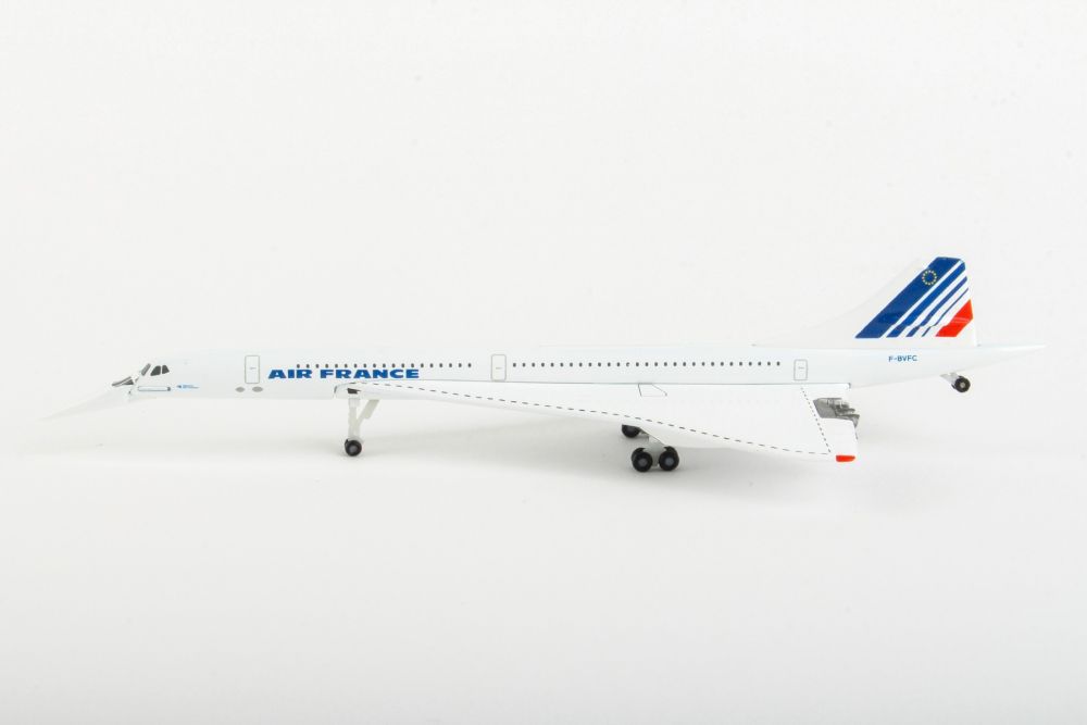 HERPA 1/500 Concorde Air France Nose Down The Finished Product 