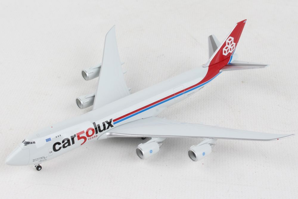 Herpa Wings 1:200 Boeing 747-8F Cargolux 45th Anniversary 558228