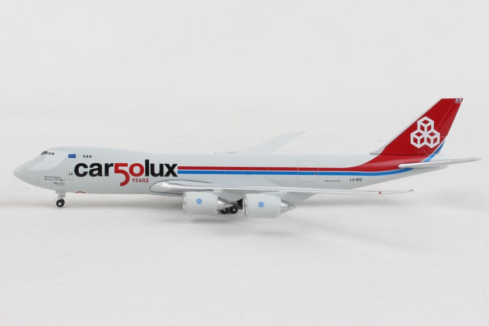 Herpa Wings 1:200 Boeing 747-8F Cargolux 45th Anniversary 558228