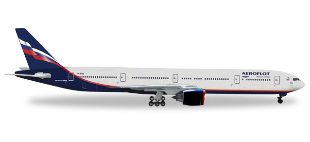 Herpa Snap Wings 1:200 Boeing 777-300ER Aeroflot 612333 