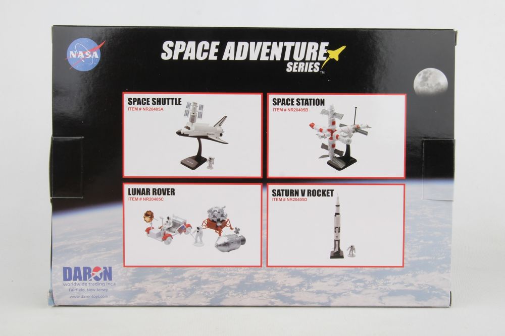 SPACE ADVENTURE NASA Model Kit Lunar Rover Rocket Space Shuttle Space Station 