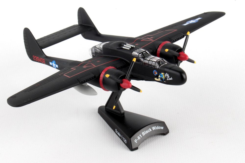 WWII P-61 Black Widow Lady in The Dark Daron 1 120 Scale Diecast Display Model for sale online 