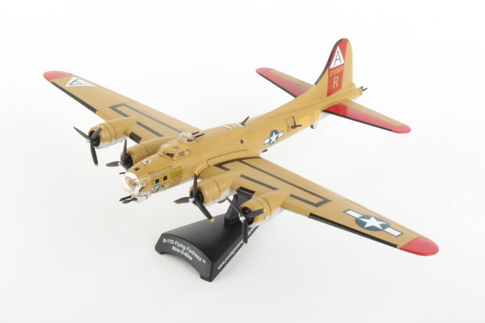 Daron Worldwide Hot Wings B-17 Flying Fortress Jet Olive Green with Connecti 