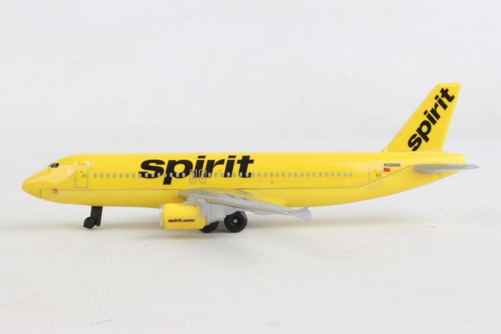 Daron Spirit Airlines Single Die-Cast Plane