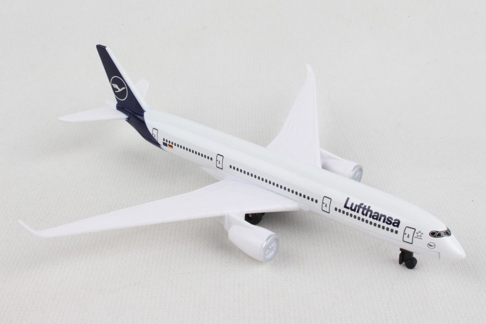 NEW LUFTHANSA Airbus A350-900 Die-cast toy airliner Daron Herpa Real Toy RT4134 