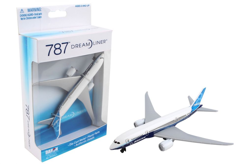 Boeing 787 Diecast Metal Aircraft Toy Commercial Airplane 
