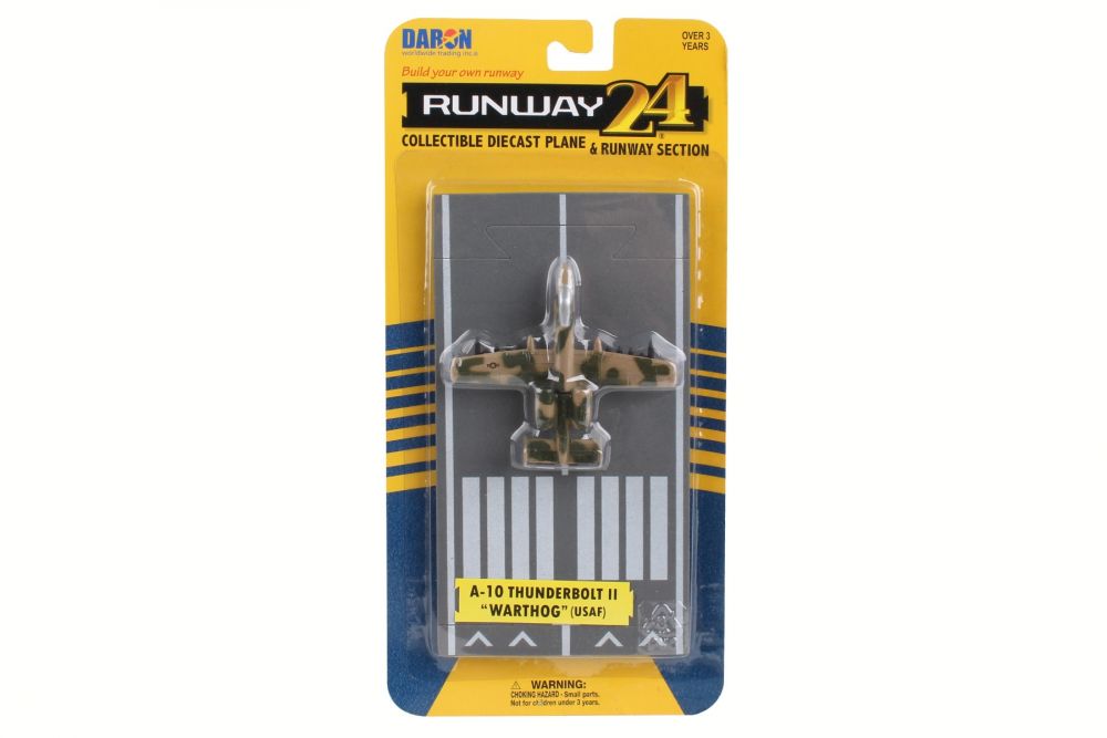 PT-17 High Flyer Daron Runway24 Diecast Metal Toy with Runway Section 