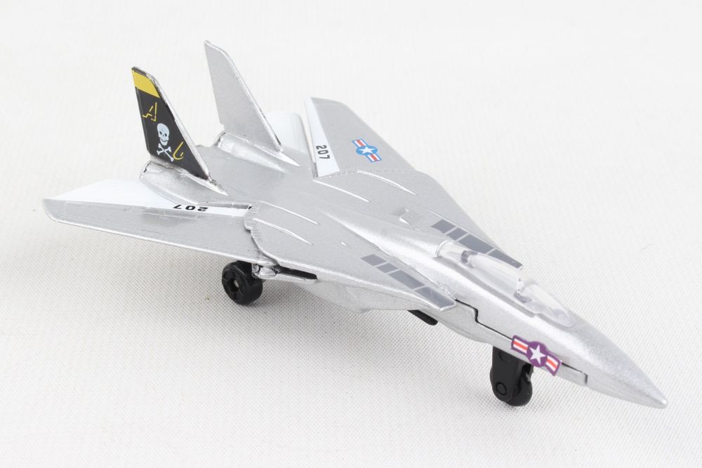 Details about   RUNWAY 24 US Navy F-14 Jolly Rogers Fighter Airplane with Runway Section RW115 