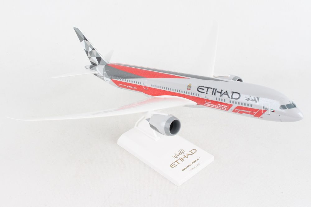 Solid UZBEKISTAN DREAM LINER BOEING 787-8 Passenger Airplane Plane Diecast Model 