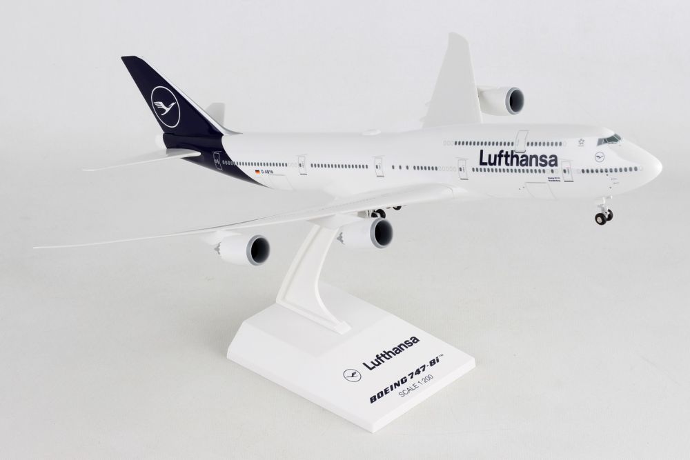 SkyMarks Air Force One Red White Blue Livery 747-8i 1/200 Scale Model W Gears for sale online 