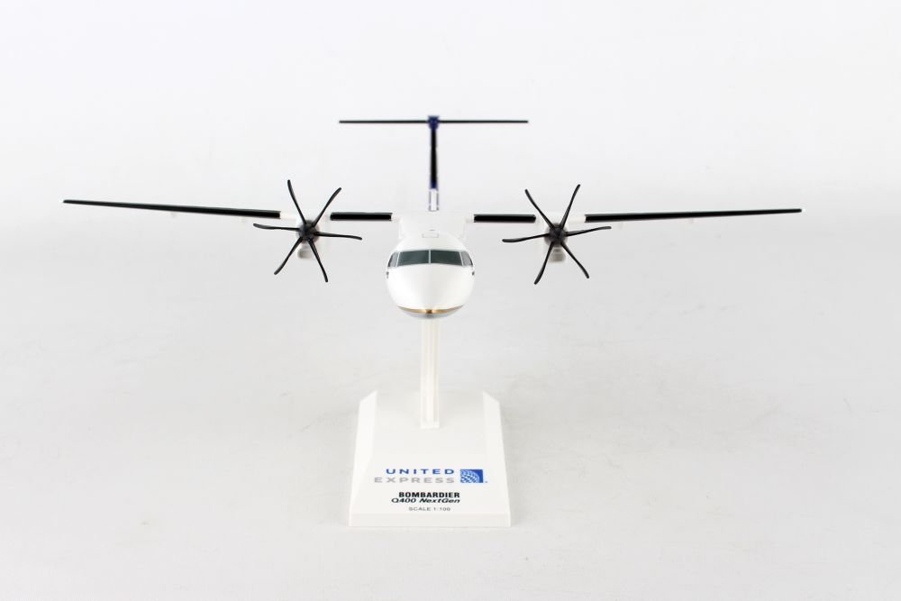 Daron Skymarks United Express Q400 1/100 New Livery Model Aircraft 