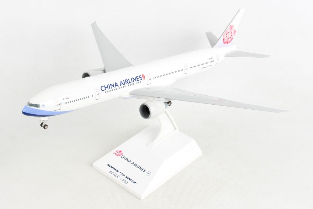 SkyMarks China Airlines Boeing 777-300 1/200 With GearSKR829 for sale online