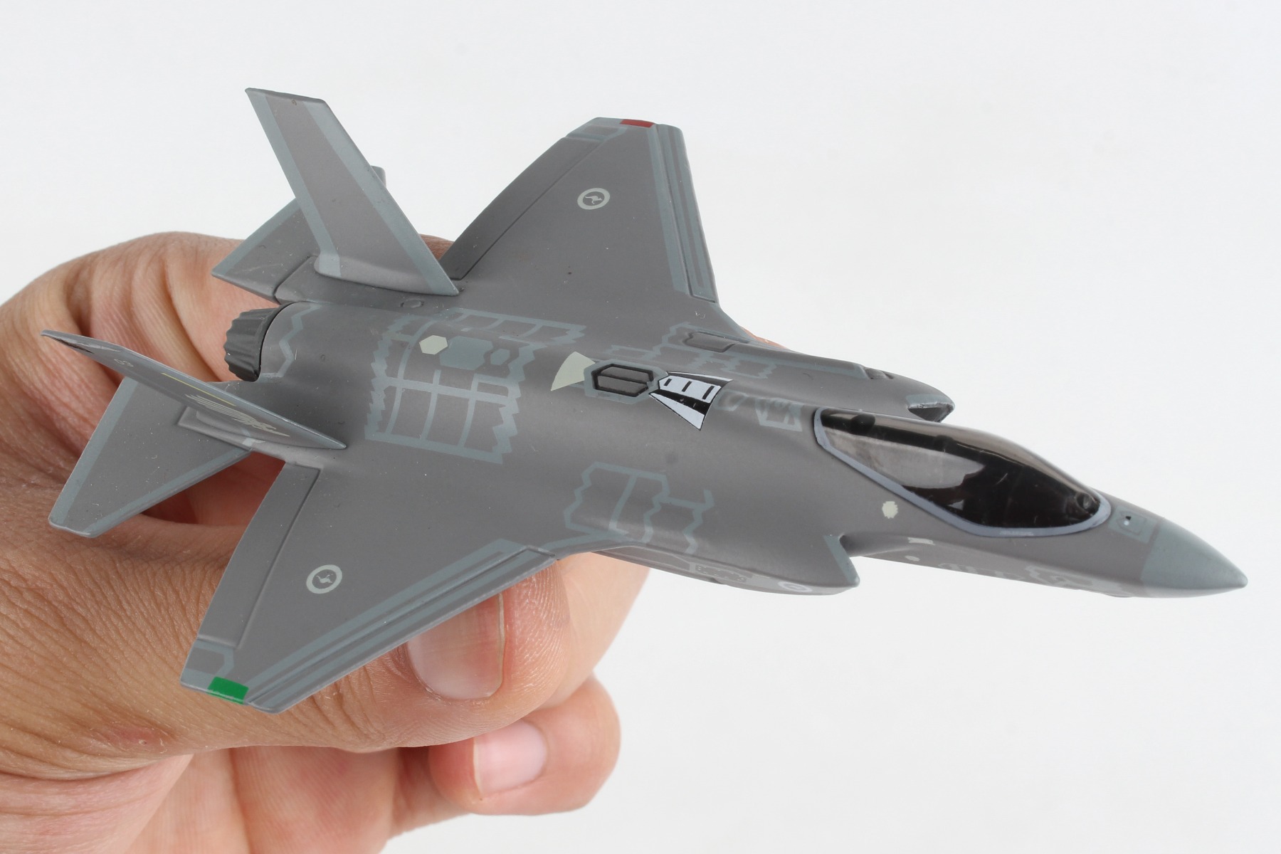 Postage Stamp F-35 Lightning II 58th Diecast Model Scale 1:144 